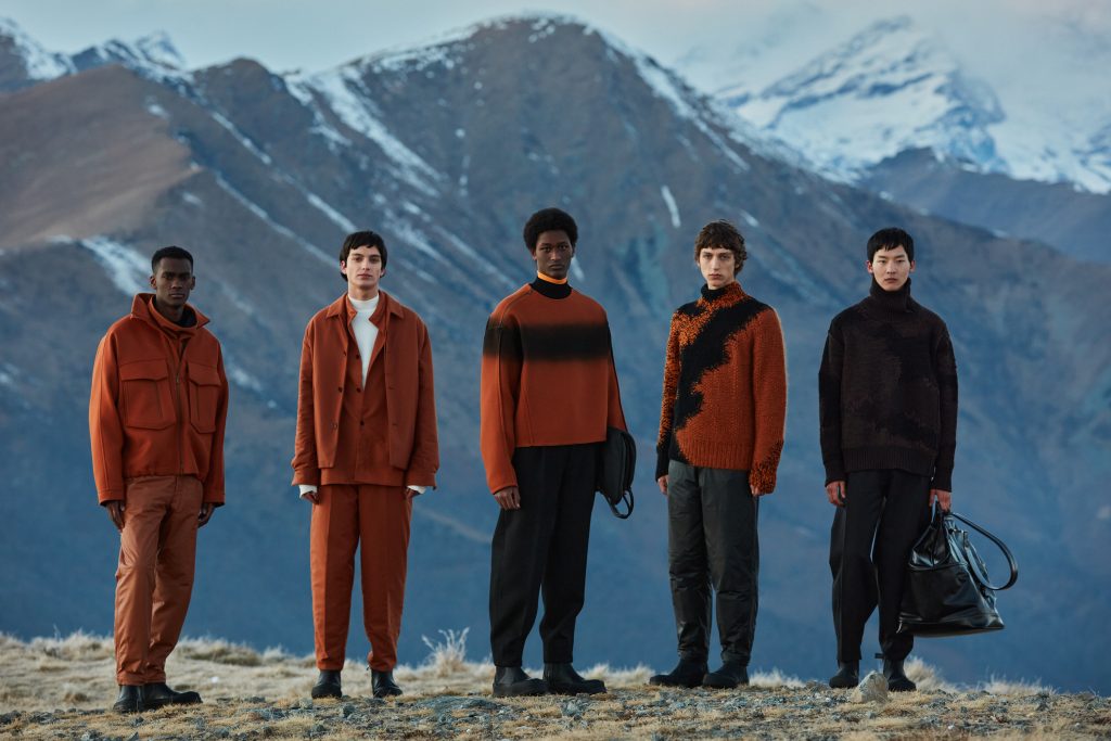 A Grife Italiana Zegna Apresenta Sua Nova Cole o Na Semana De Moda