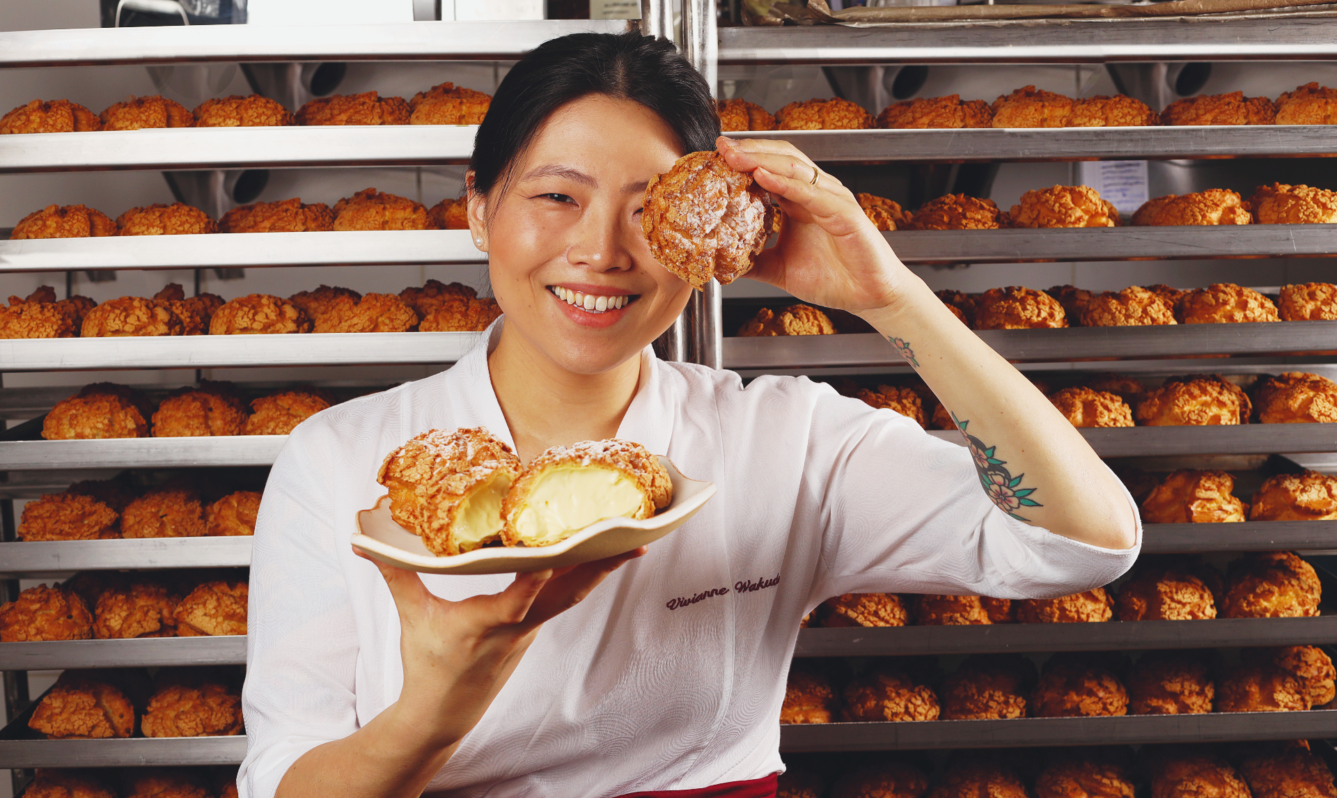 A chef pâtissière Vivianne Wakuda fala sobre a arte da confeitaria